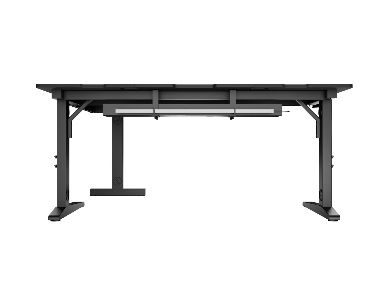 Herný stôl Genesis HOLM MODULAR 160 ROHOVÝ, RGB 