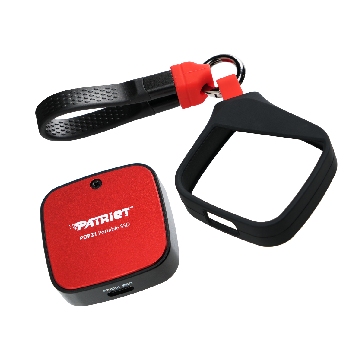 Patriot PDP31/ 1TB/ SSD/ Externý/ 0/ Červená/ 3R 