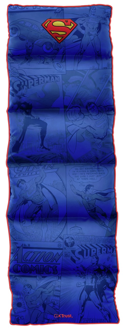 TRUST herní židle GXT GXT718SM RAYZEE Skládací podlahová židle, Superman, modrá 