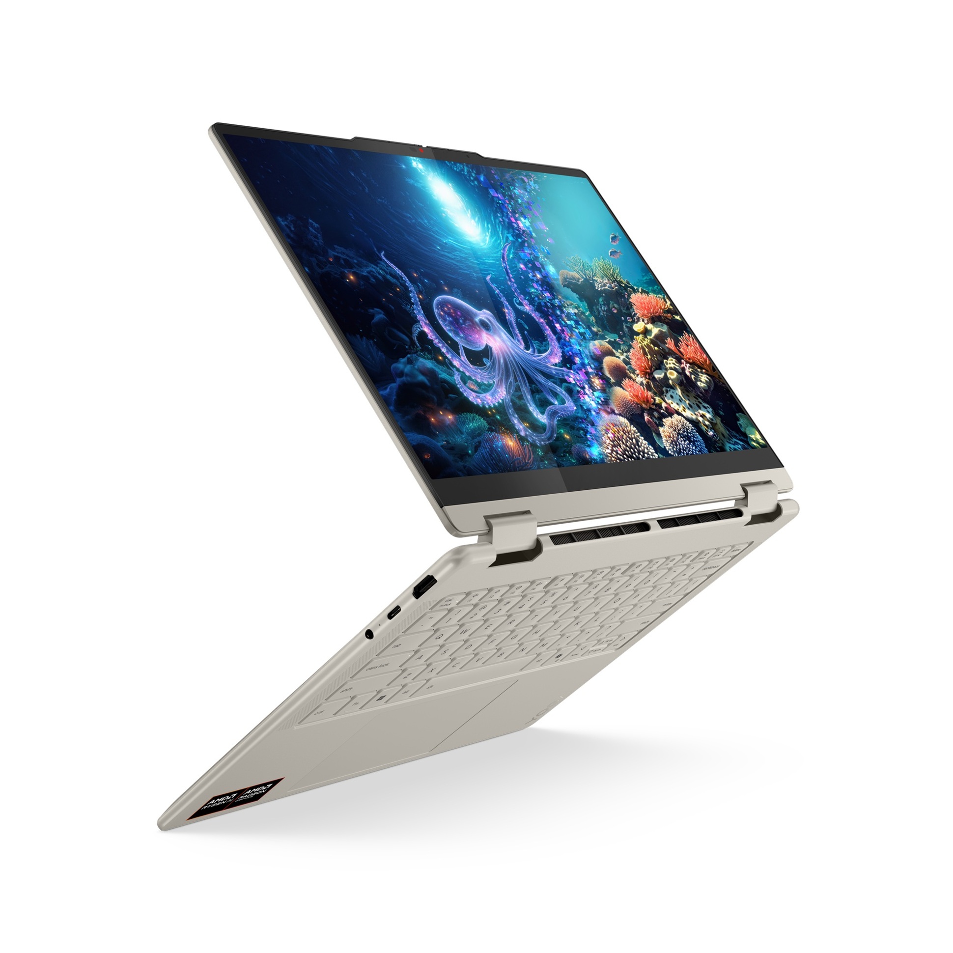 Lenovo Yoga 7 2-in-1/ 14AKP10/ AI7-350/ 14"/ 2880x1800/ T/ 32GB/ 1TB SSD/ AMD int/ W11H/ Seashell/ 3R On-Site 