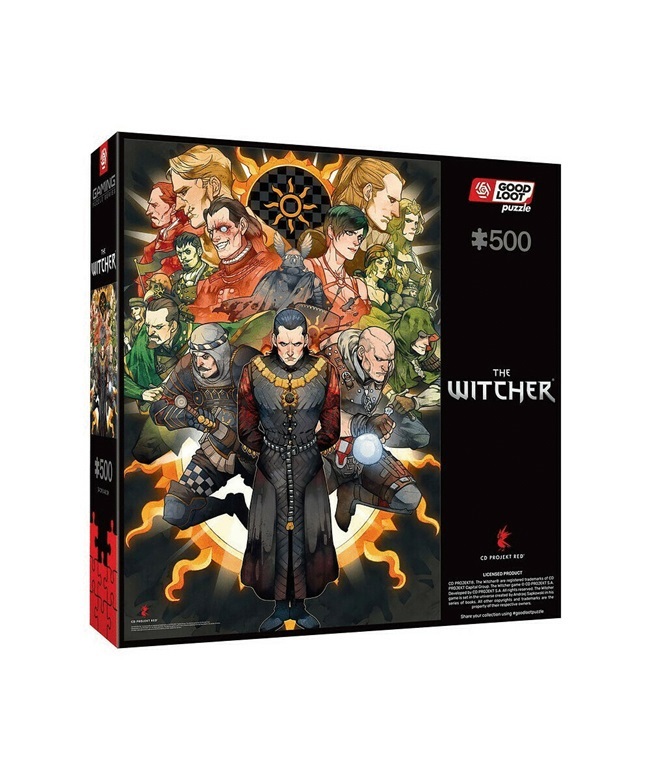 GLO GAMING PUZZLE: THE WITCHER NILFGAARD  