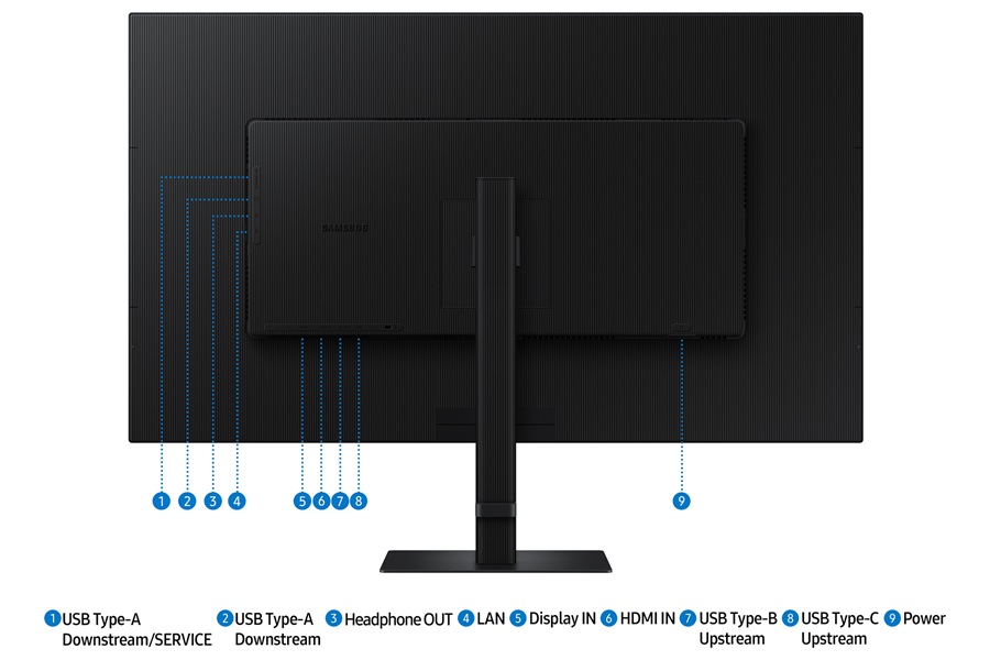 Samsung ViewFinity S8/ LS37D800UAUXEN/ 37"/ VA/ 4K UHD/ 60Hz/ 5ms/ Black/ 3R 