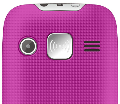 EVOLVEO EasyPhone XR, mobilný telefón pre seniorov s nabíjacím stojanom, ružový 
