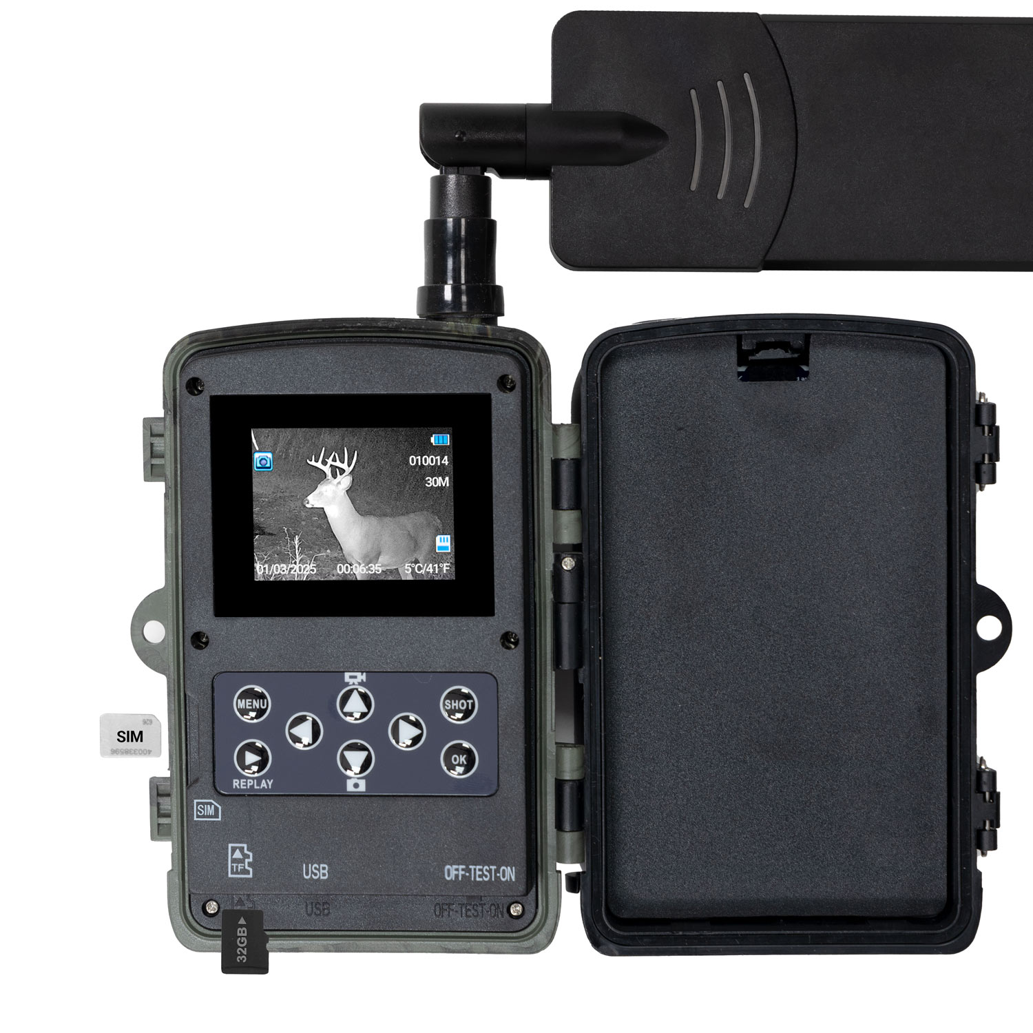 EVOLVEO StrongVision LTE CLOUD, Fotopast s 4G, CLOUD/ EMAIL, 32GB 