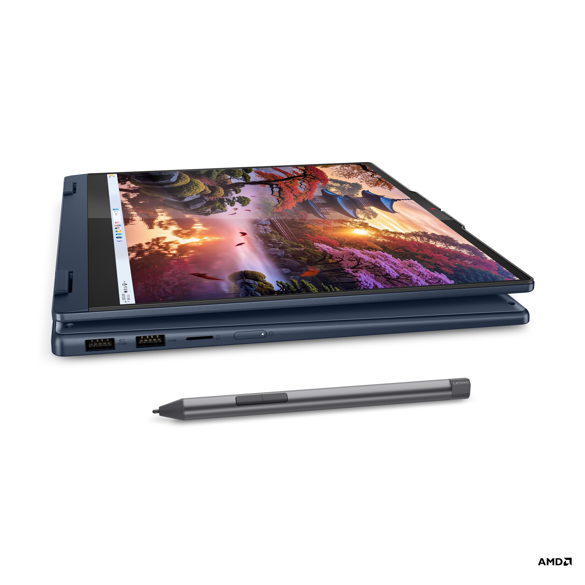Lenovo IdeaPad 5 2-in-1/ 14AKP10/ AI7-350/ 14"/ WUXGA/ T/ 16GB/ 1TB/ AMD int/ bez OS/ Blue/ 2R 