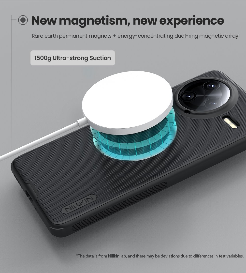 Nillkin Super Frosted PRO Magnetic Zadný Kryt pre Poco F7 Ultra Black 