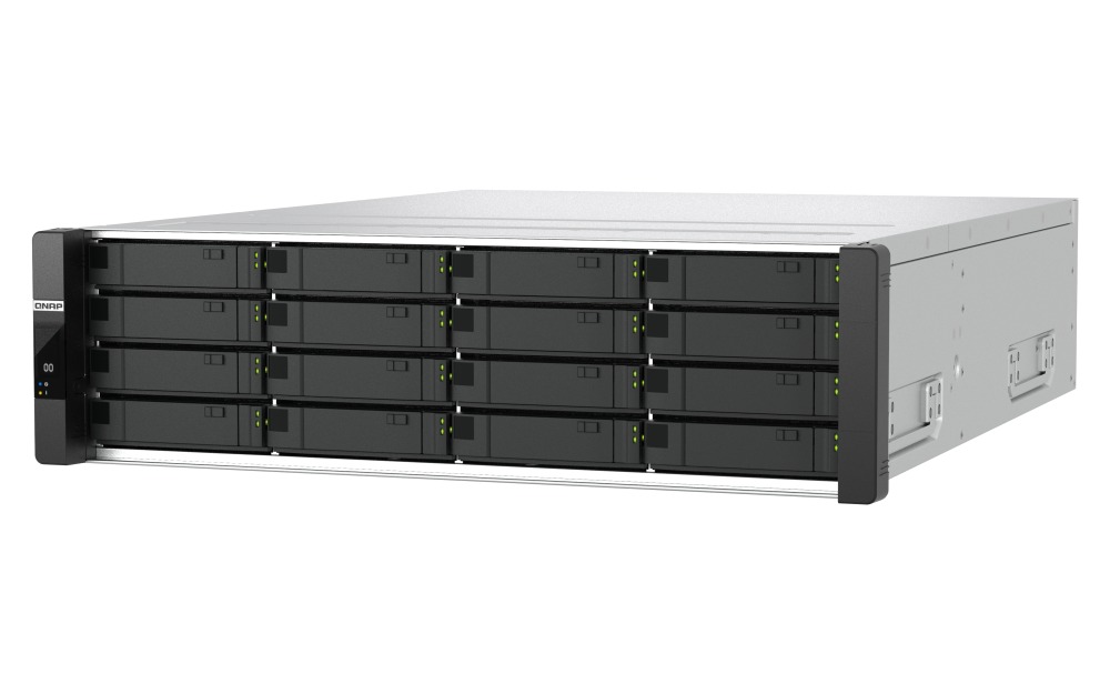 QNAP ES1686dc-R2-2123IT-64G (Duálny radič, 2x Xeon, 2x 32GB RAM, 16x 3, 5" SAS, 6x GbE, 8x 10Gb SFP+) 