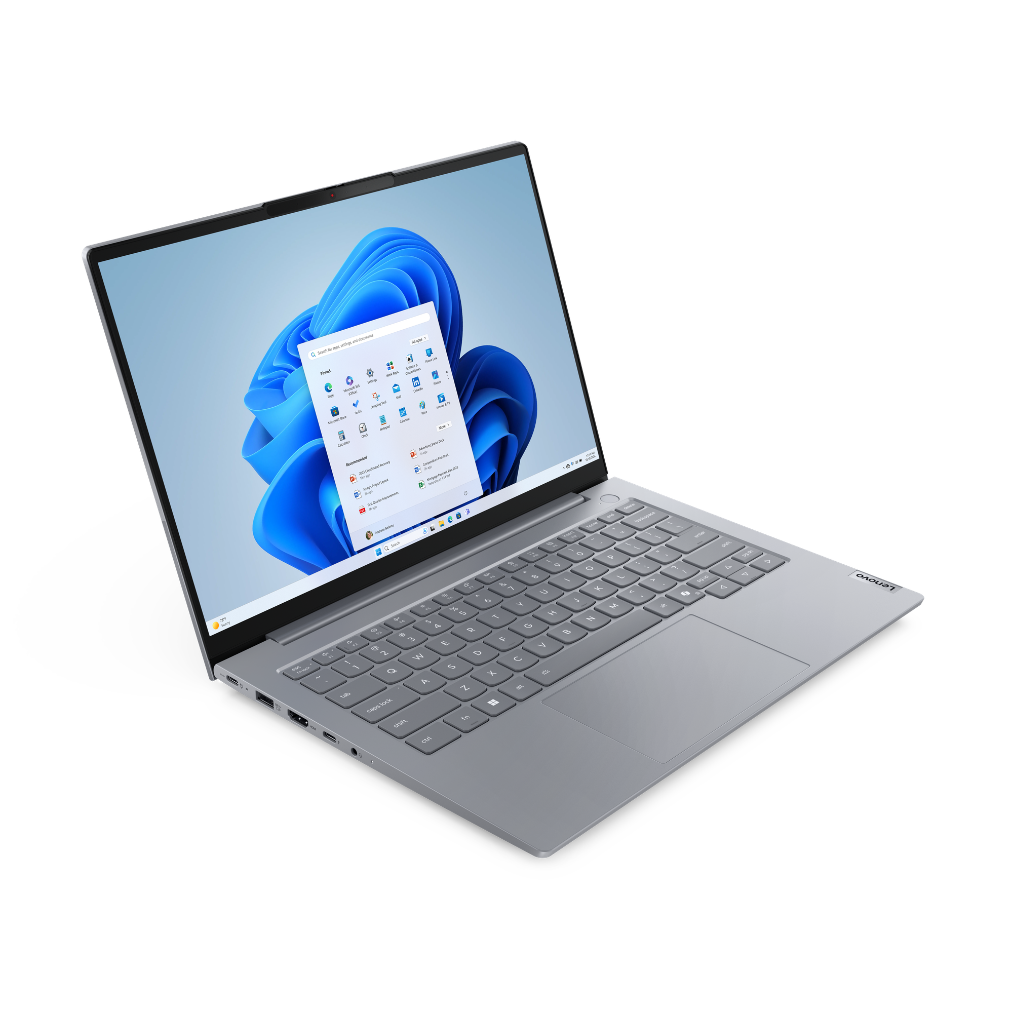 Lenovo ThinkBook/ ThinkBook 14 G8/ Intel Core Ultra 5 225U/ 14"/ WUXGA/ 16GB/ 1TB/ Arc/ W11H/ Gray/ 3R 