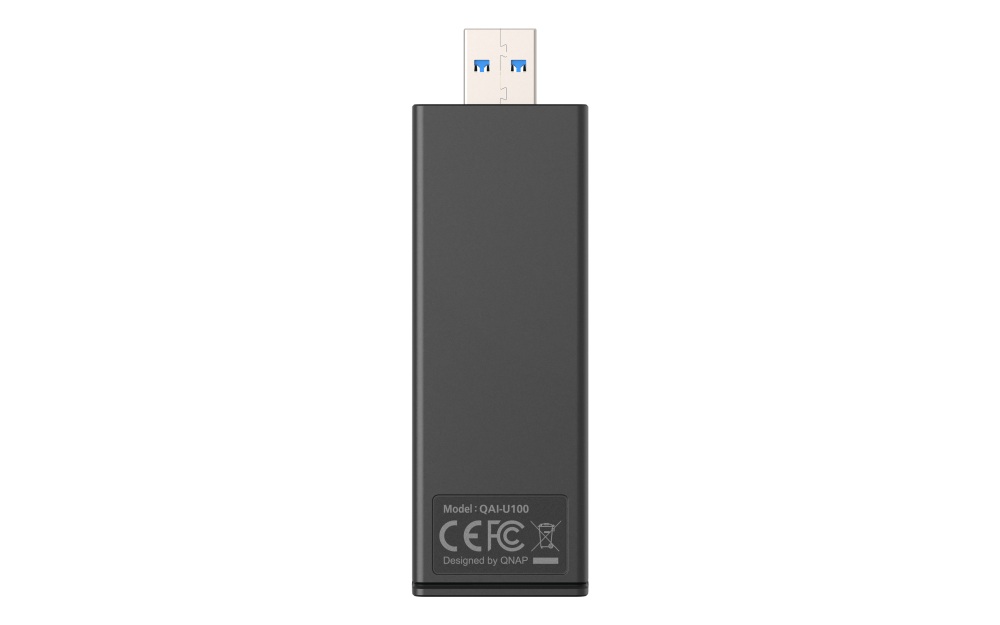 QNAP QAI-U100 - Rockchip RK1808 Cortex-A35 1.6GHz, 3 Top NPU, USB3.2 Gen1 AI accelerator 