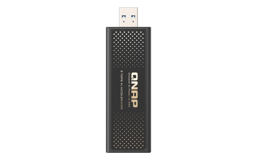 QNAP QAI-U100 - Rockchip RK1808 Cortex-A35 1.6GHz, 3 Top NPU, USB3.2 Gen1 AI accelerator 