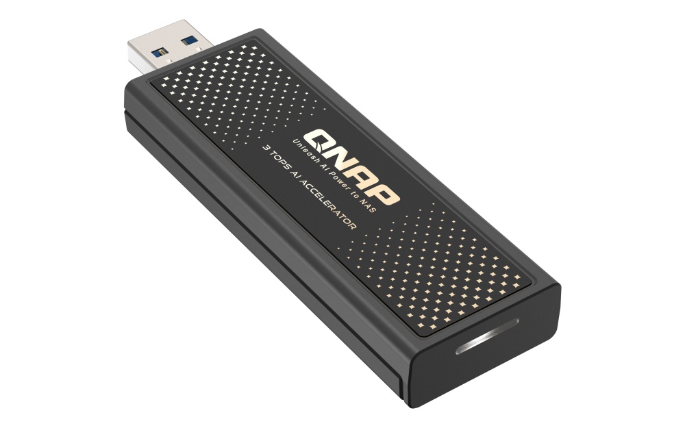 QNAP QAI-U100 - Rockchip RK1808 Cortex-A35 1.6GHz, 3 Top NPU, USB3.2 Gen1 AI accelerator 