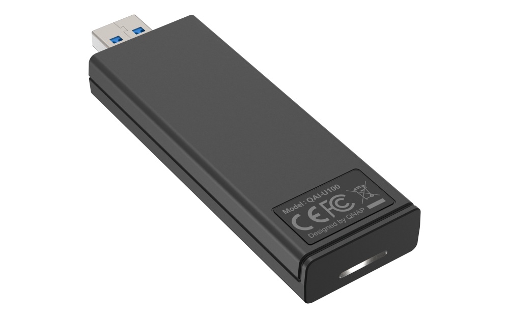 QNAP QAI-U100 - Rockchip RK1808 Cortex-A35 1.6GHz, 3 Top NPU, USB3.2 Gen1 AI accelerator 