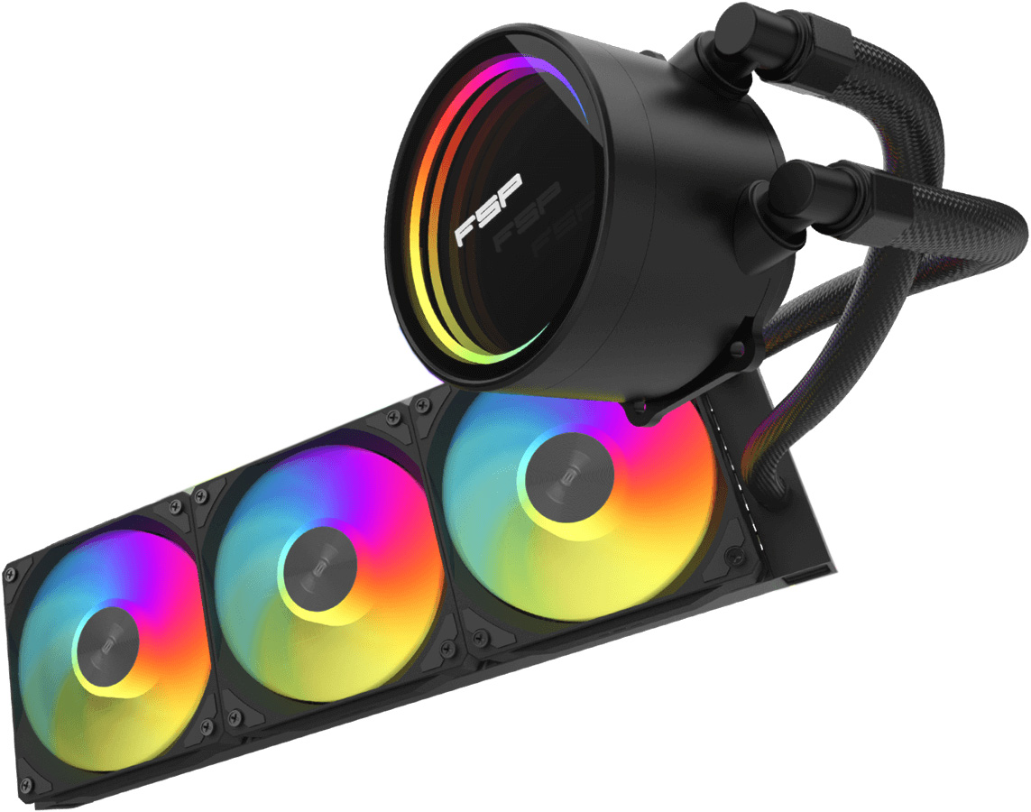 FSP Vodné chladenie AE36-B, Black 
