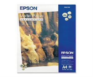EPSON A4, Mate Paper-Heavyweight (50lsitov)
