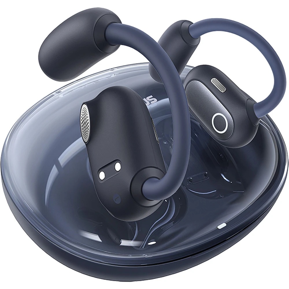 Baseus Bluetooth sluchátka Eli Sport 1 Open-Ear TWS Cosmic Black 