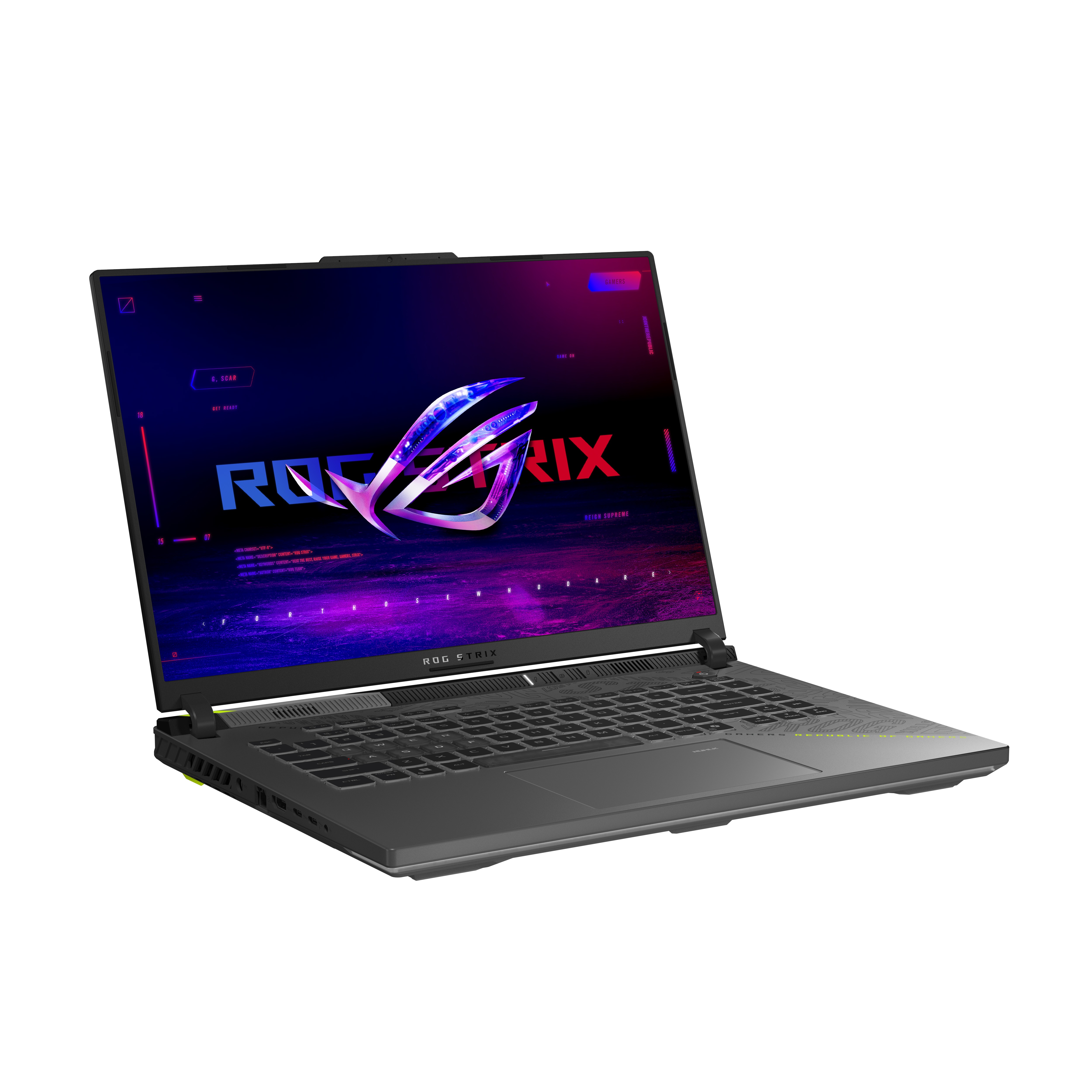 ASUS ROG Strix G16/ G614PR-RV034/ R9-8940HX/ 16"/ WUXGA/ 16GB/ 1TB/ RTX 5070Ti/ bez OS/ Gray/ 2R 