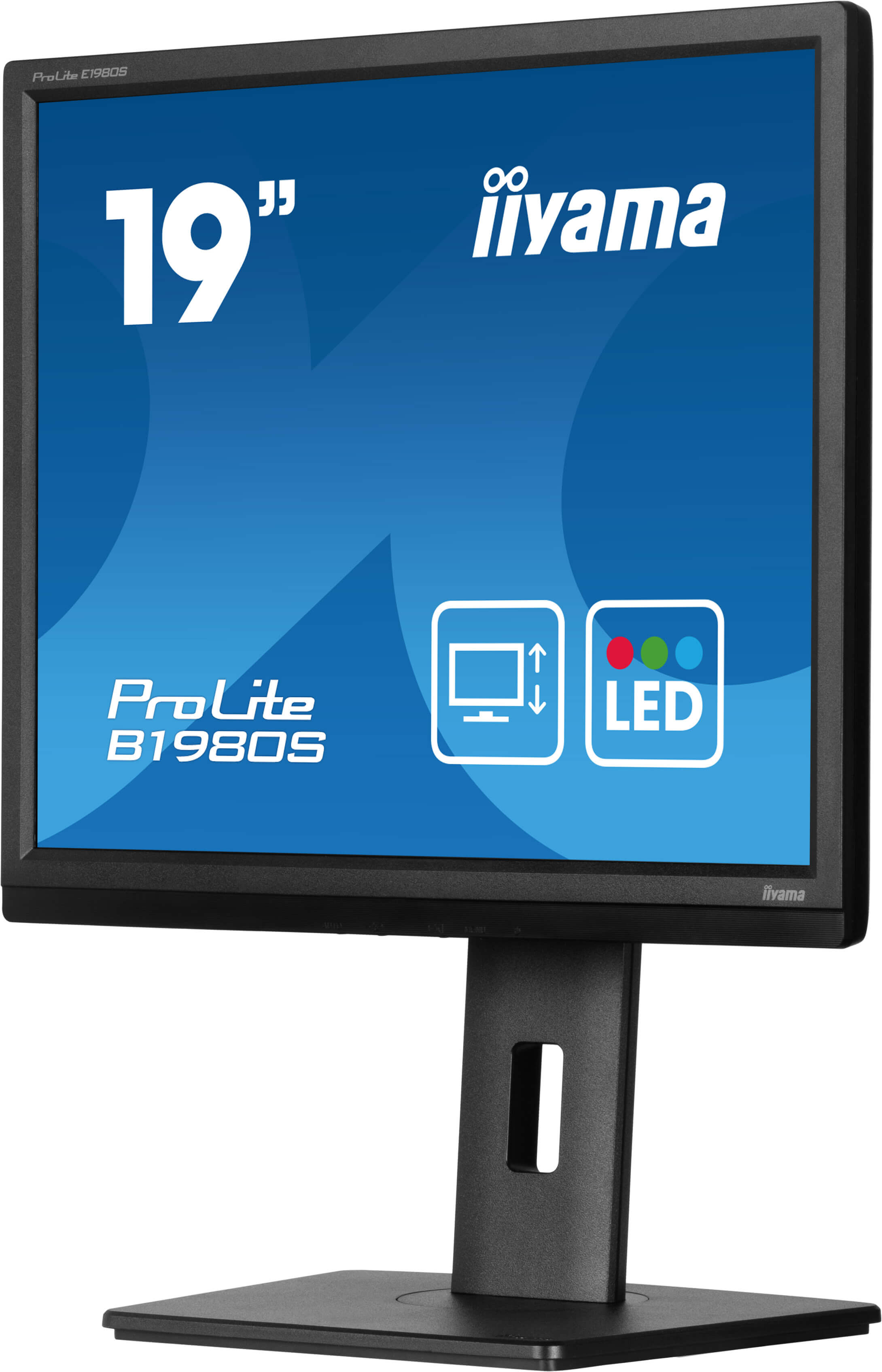19" LCD iiyama ProLite B1980S-B1: 1280x1024, HDMI, DP 