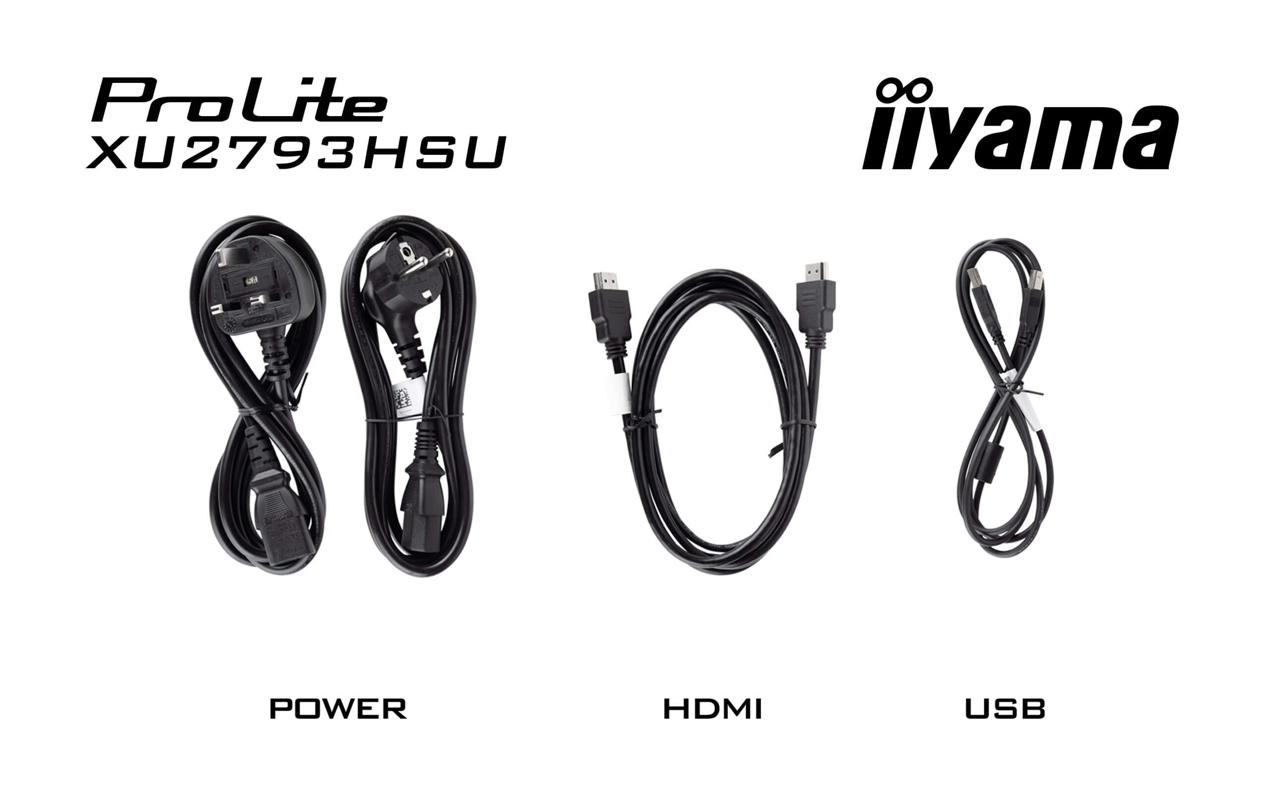 27" iiyama XU2793HSU-B7 - IPS, FHD, HDMI, DP 