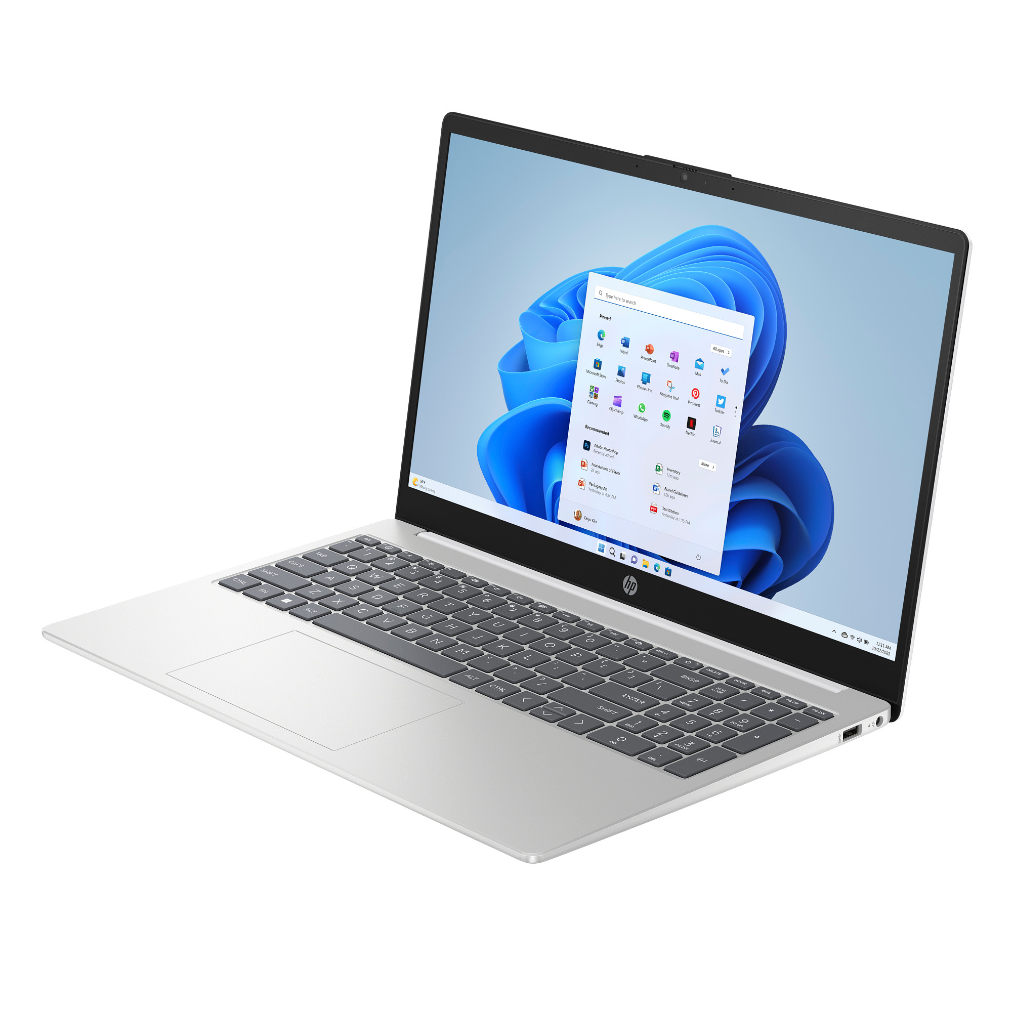 HP 15-fd0032nc, Core i5-1334U, 15.6 FHD (1920x1080) AG IPS 300, Intel Iris Xe, 16GB, SSD 512GB, W11H, 2-2-0, Diamond Whi 