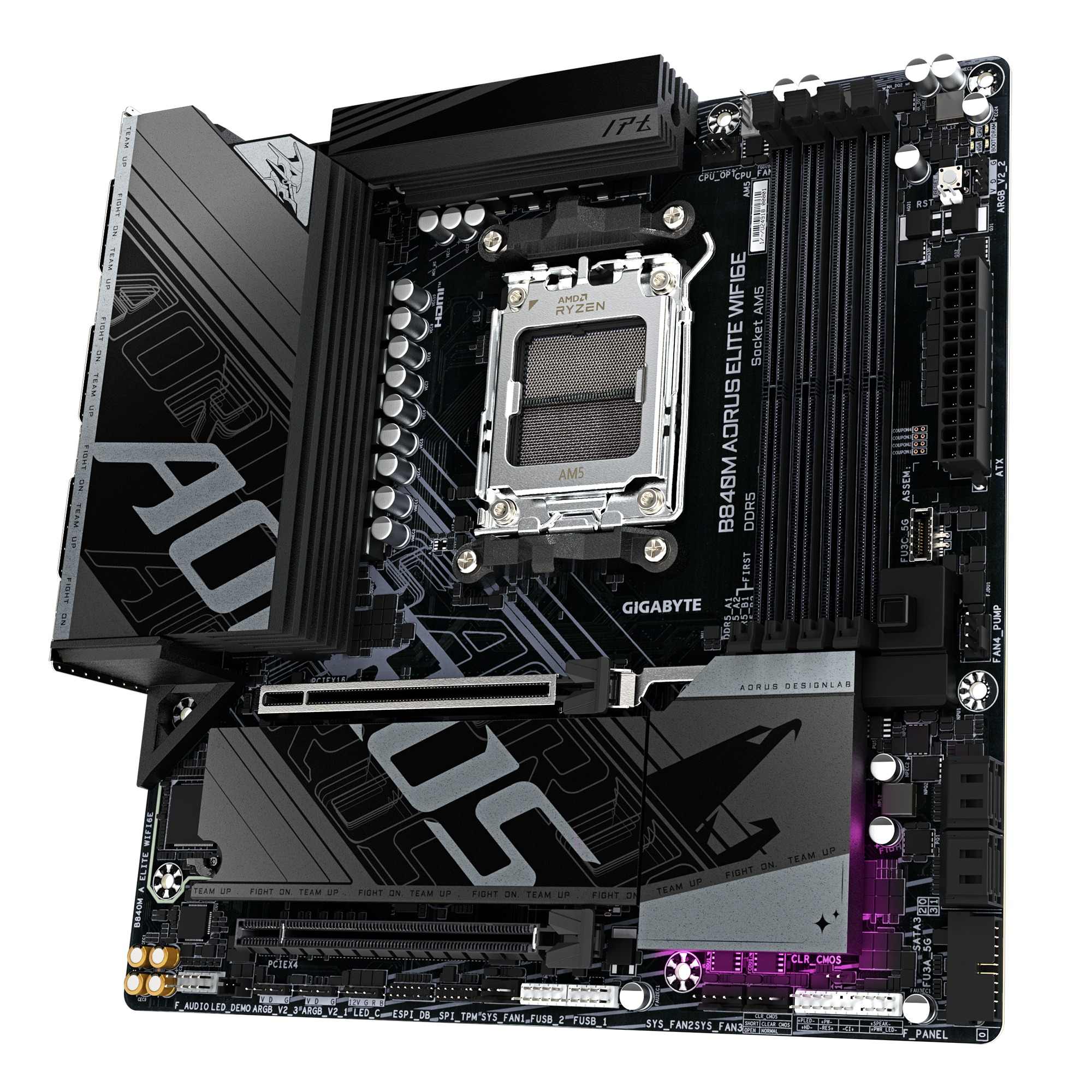 GIGABYTE B840 AORUS ELITE WIFI6E/ AM5/ mATX 