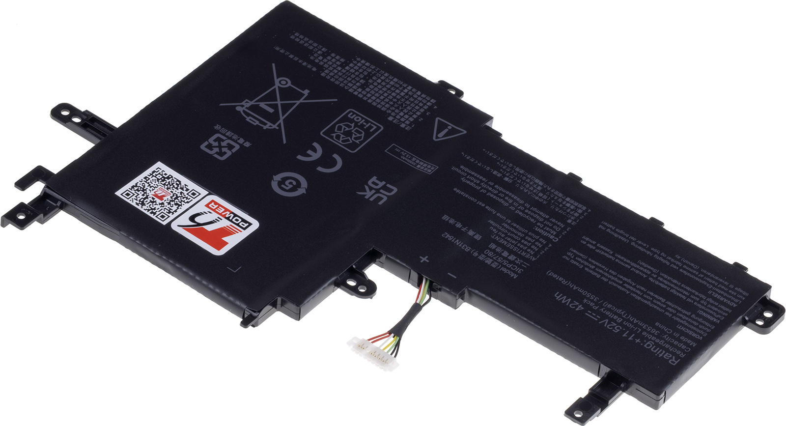 Batéria T6 Power Asus VivoBook X513, X531, S513, S531F, F513, K513, 3653mAh, 42Wh, 3cell, Li-pol 
