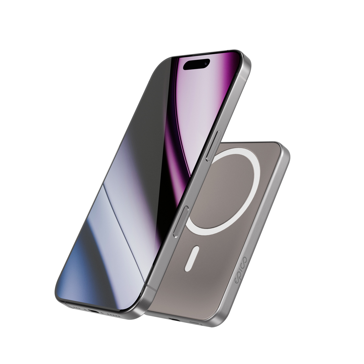 Epico UltraPack 5000mAh Mag+ Wireless Power Bank EM45 - titanium 