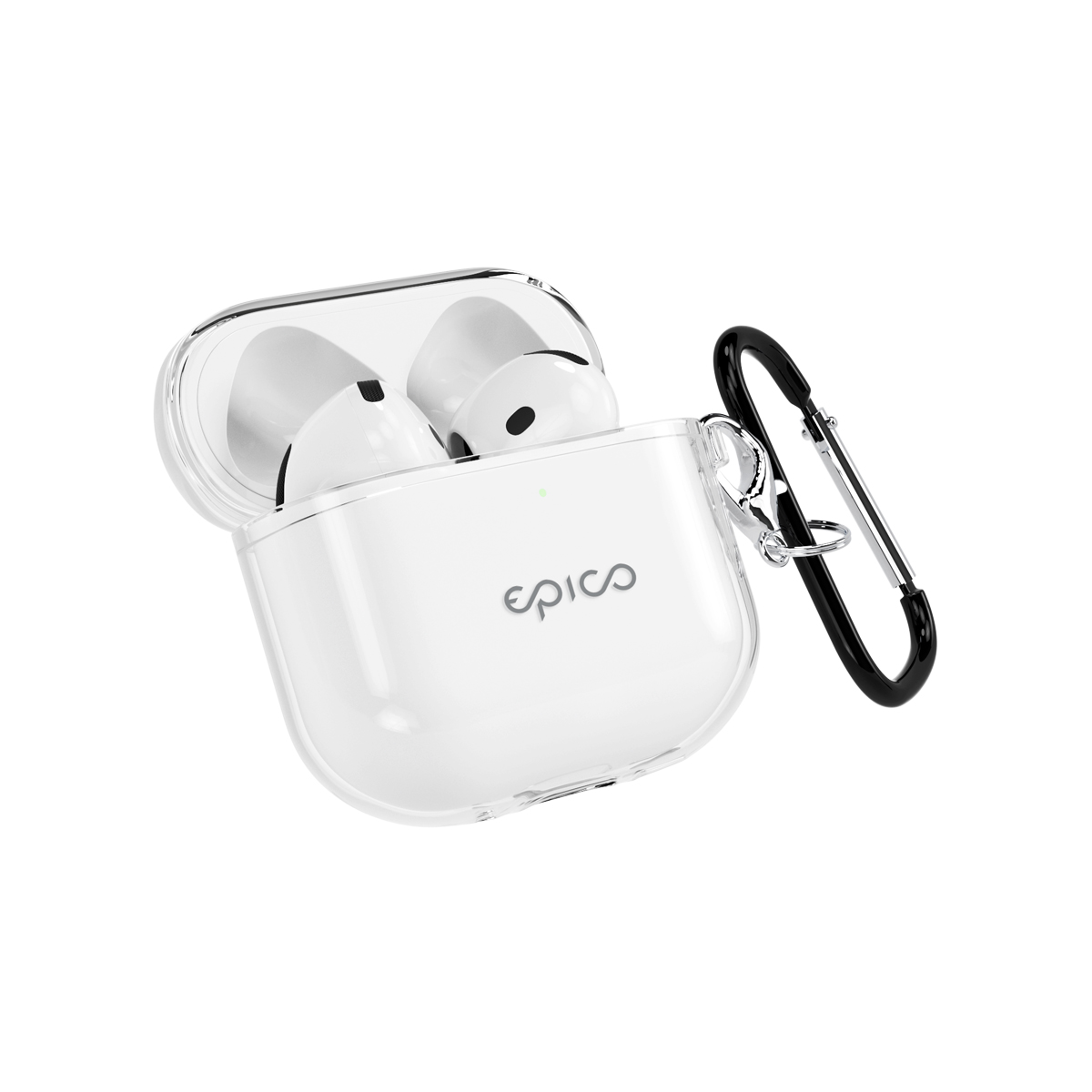 Epico transparentné púzdro pre AirPods 4 