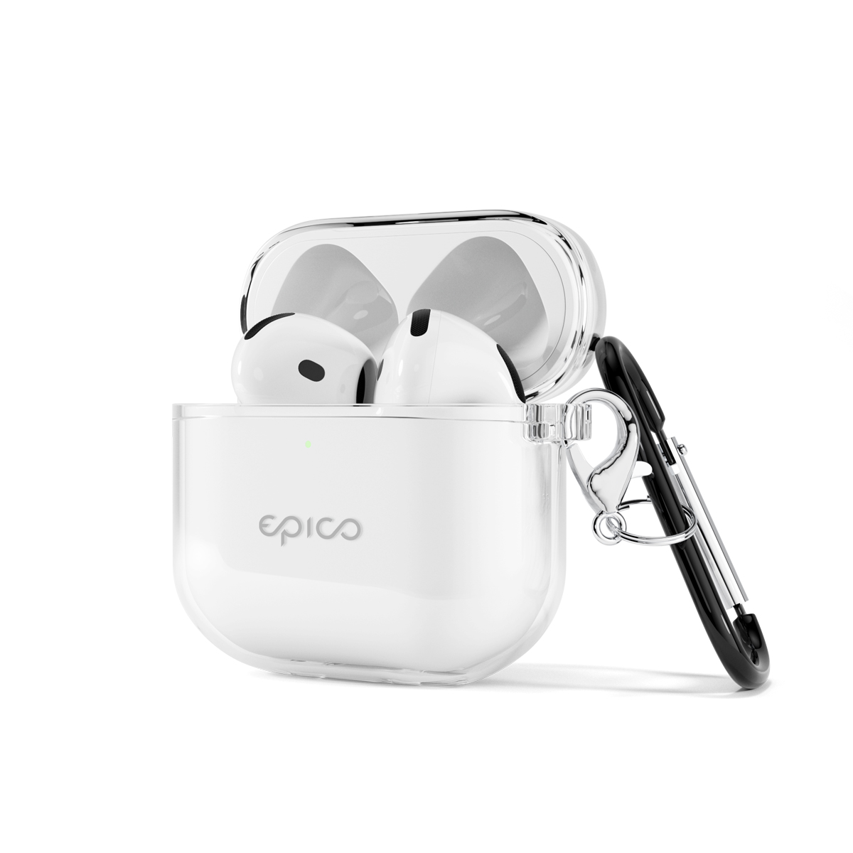 Epico transparentné púzdro pre AirPods 4 
