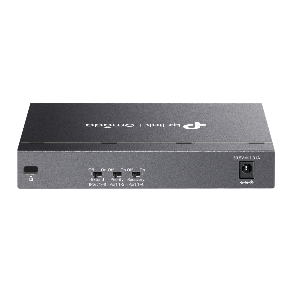 DS106P TP-link Omada 6x 10/ 100 Mbps, 4 PoE+, switch 