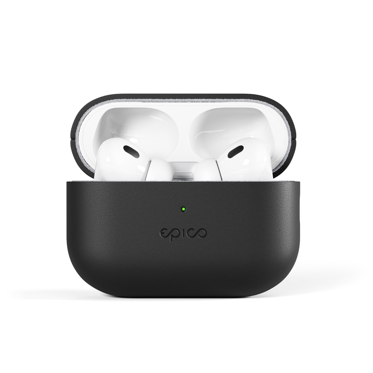 Epico Leather Case Airpods Pro 2 - čierna 