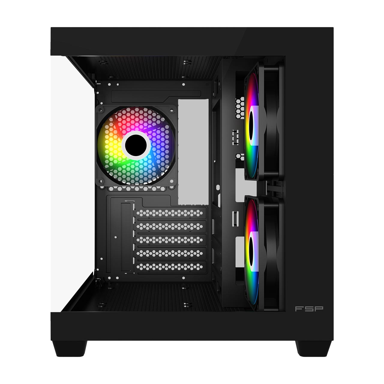 FSP S140-BA/ SFF & Desktop/ Transpar./ Čierna 