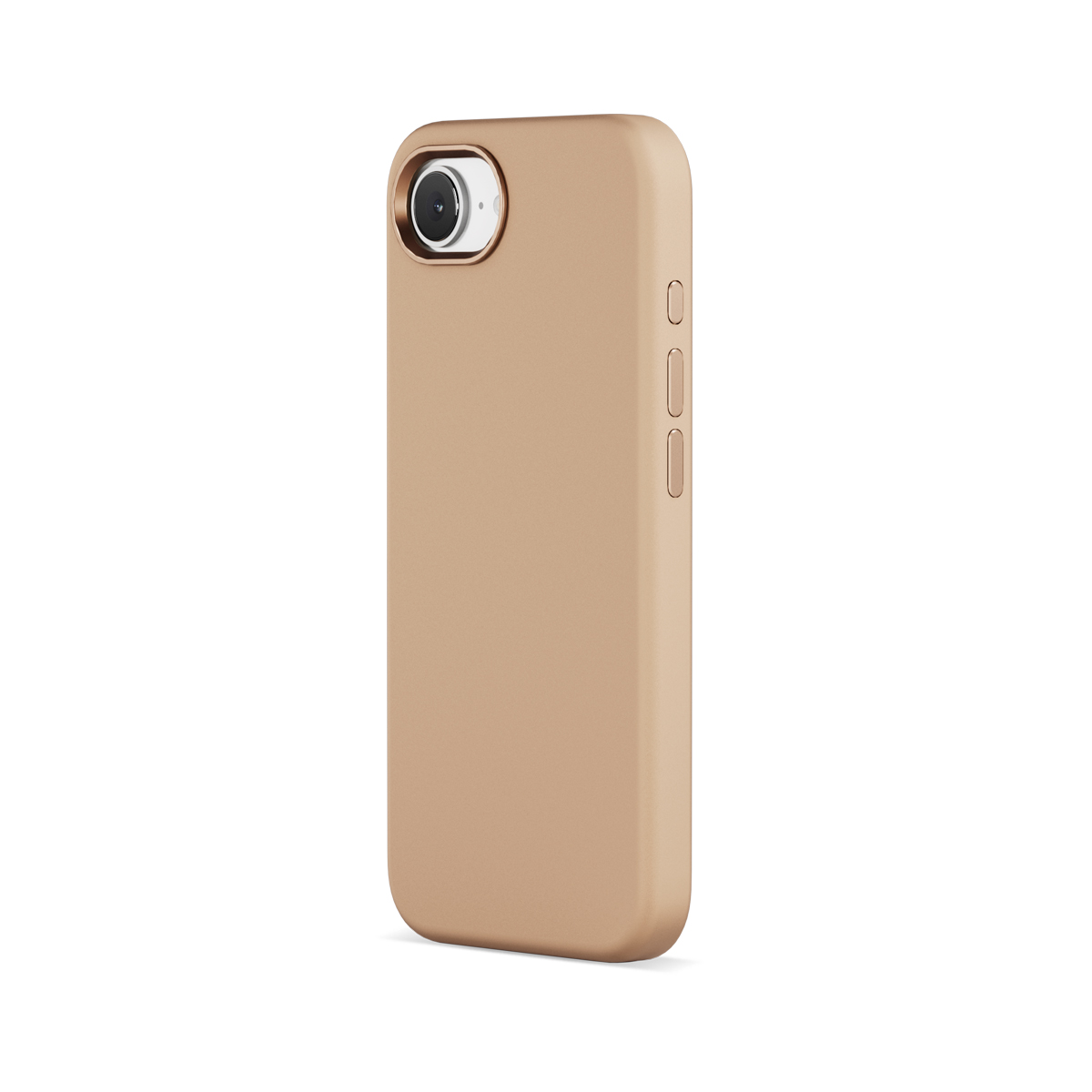 Epico Mag+ Silicone Pro kryt iPhone 16e - titánová 