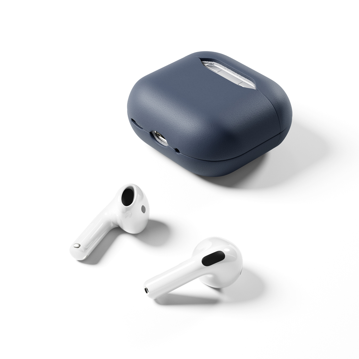 Epico kožené púzdro pre AirPods 4/ 4 s ANC - modrá 