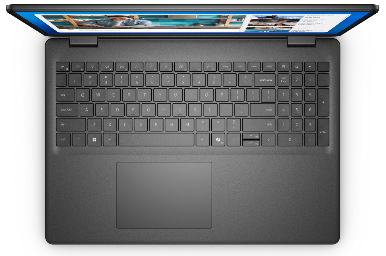 Dell 16/ DC16250/ 5-120U/ 16"/ WUXGA/ 16GB/ 1TB/ Iris Xe/ W11P/ Black/ 3R NBD 