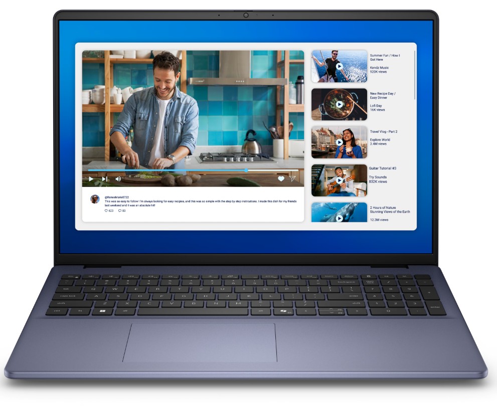 DELL NTB 16 DC16251/ C7-150U/ 32GB/ 1TSSD/ 16" FHD+ / Integrated/ FgrPr/ 3 Cell/ 65W/ WLAN/ Backlit Kb/ W11 Pro/ 3Y PS NBD 