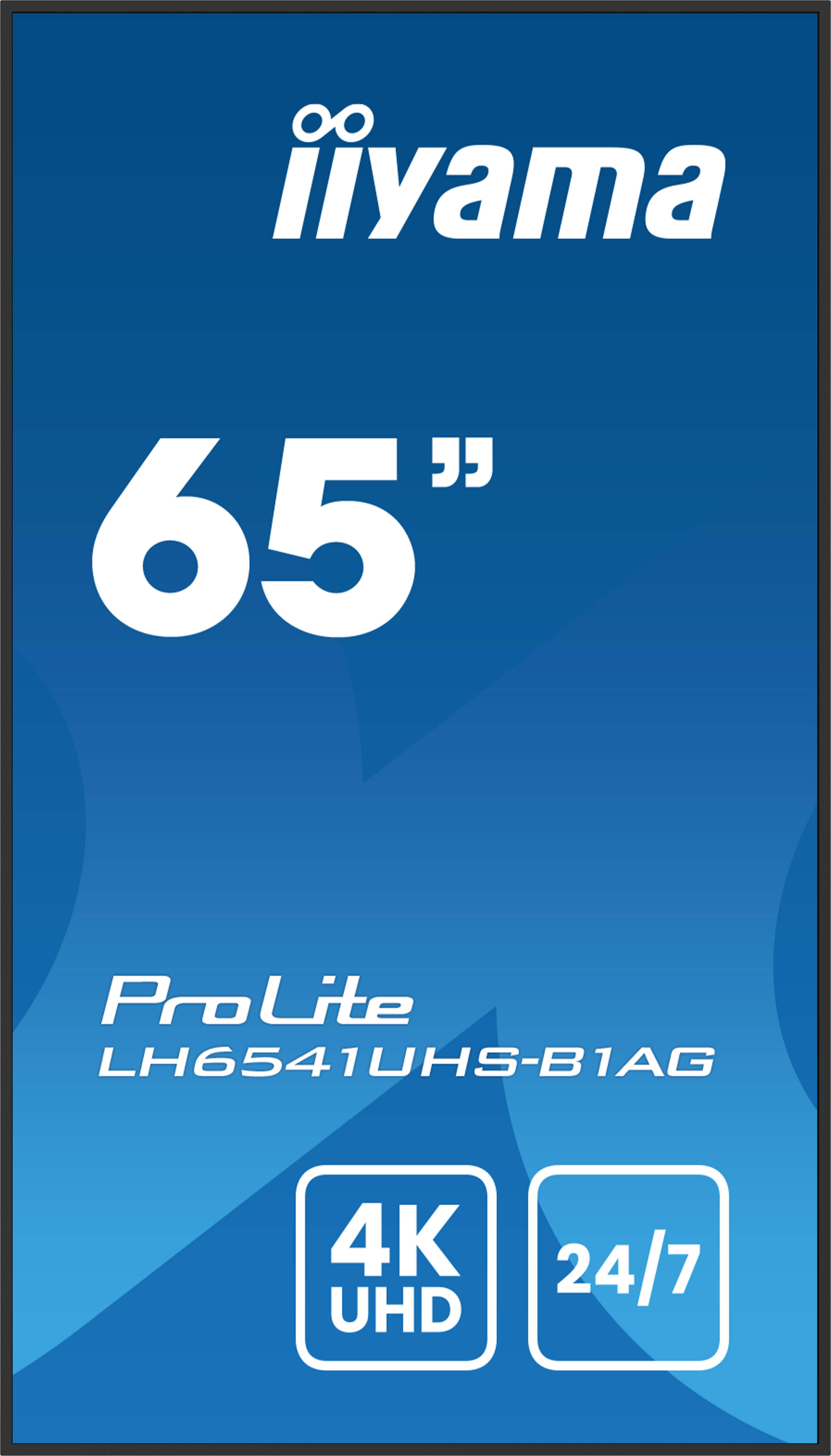 65" iiyama LH6541UHS-B1AG:VA, 4K UHD, 24/ 7 