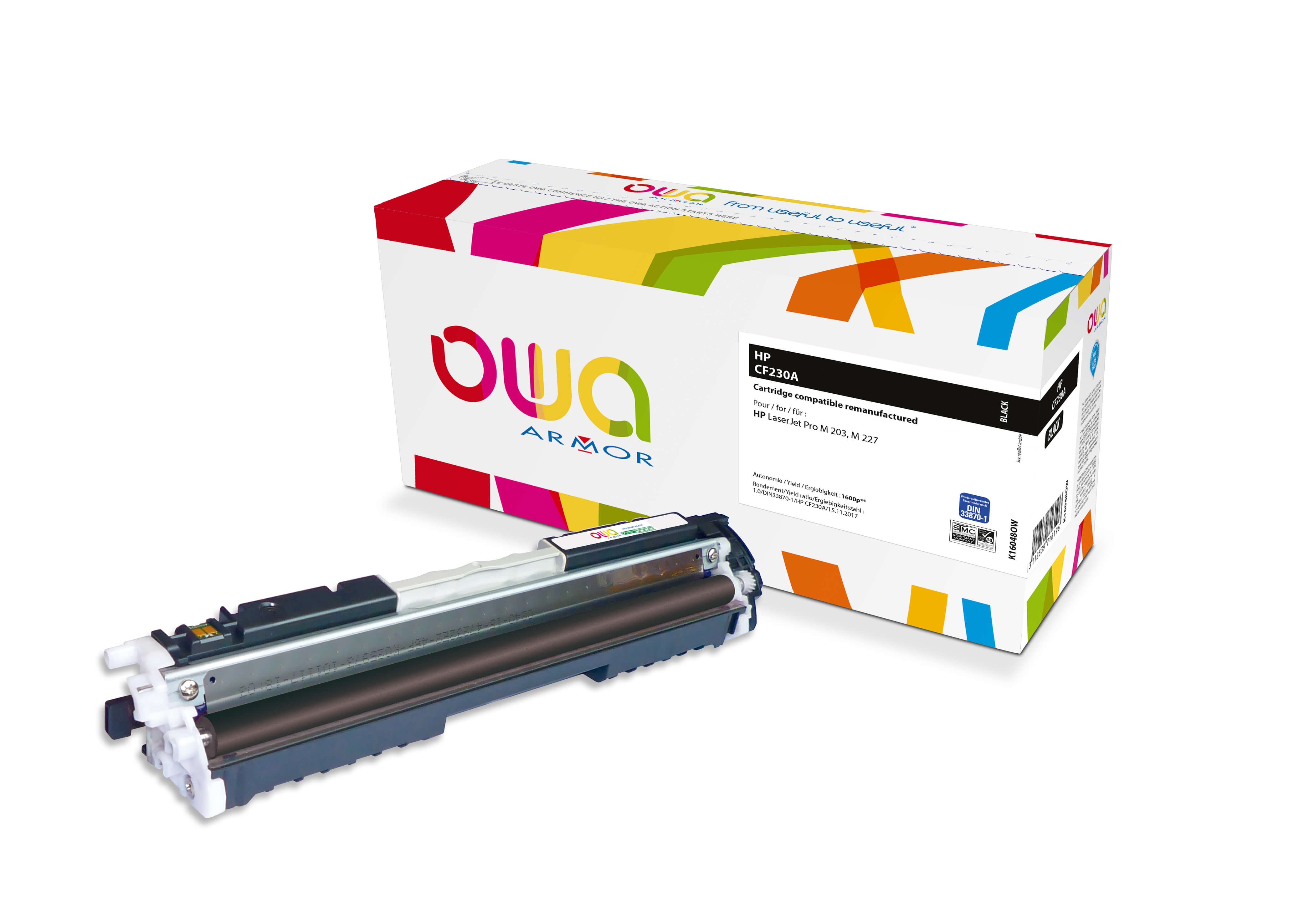 OWA Armor toner kompatibilný s HP CF230A, 1600st, čierna/ black