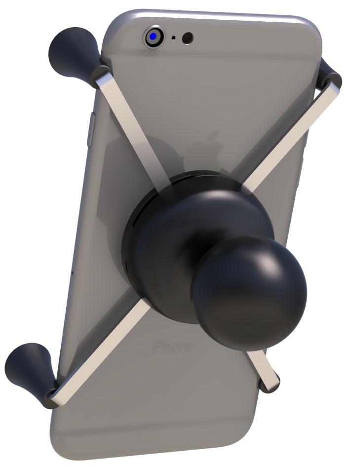 RAM Mounts X-Grip univerzální držák na mobilní telefon s 1, 5" kulovým čepem 