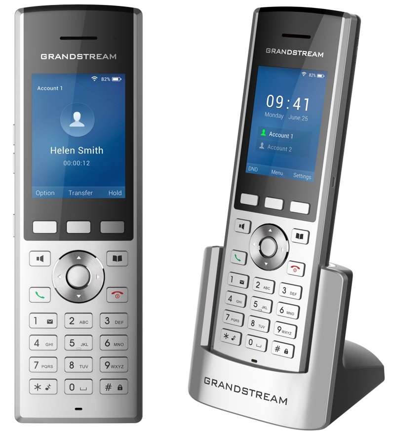 Grandstream WP820 WiFi IP tel., 2, 4