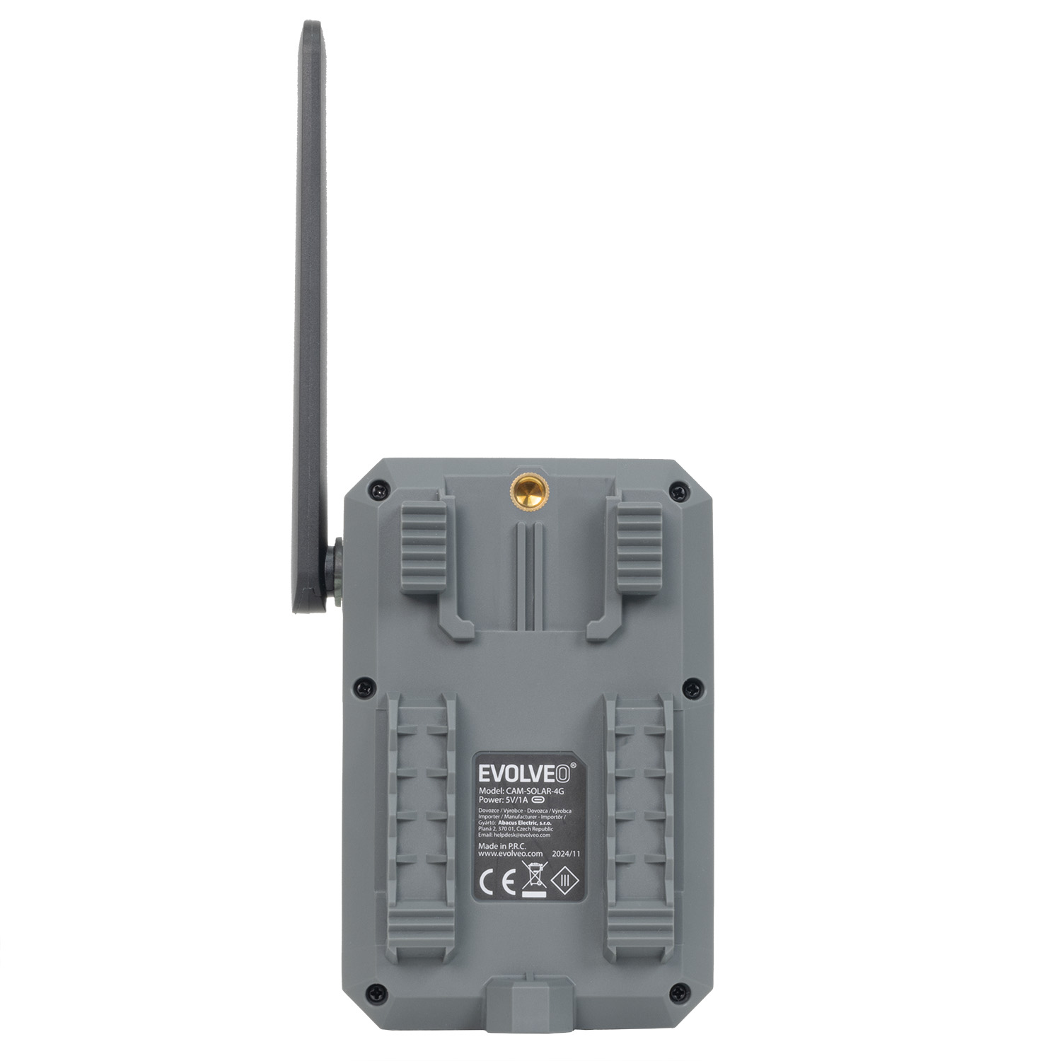 EVOLVEO StrongVision Solar 4G, fotopasca so 4G, Aplikáciou a solárnym panelom 