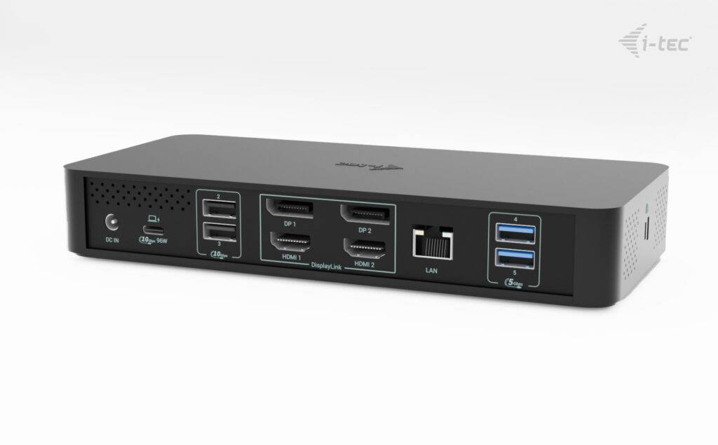 iTec USB 3.0  Univerzálna dokovacia stanica USB-C 5K 