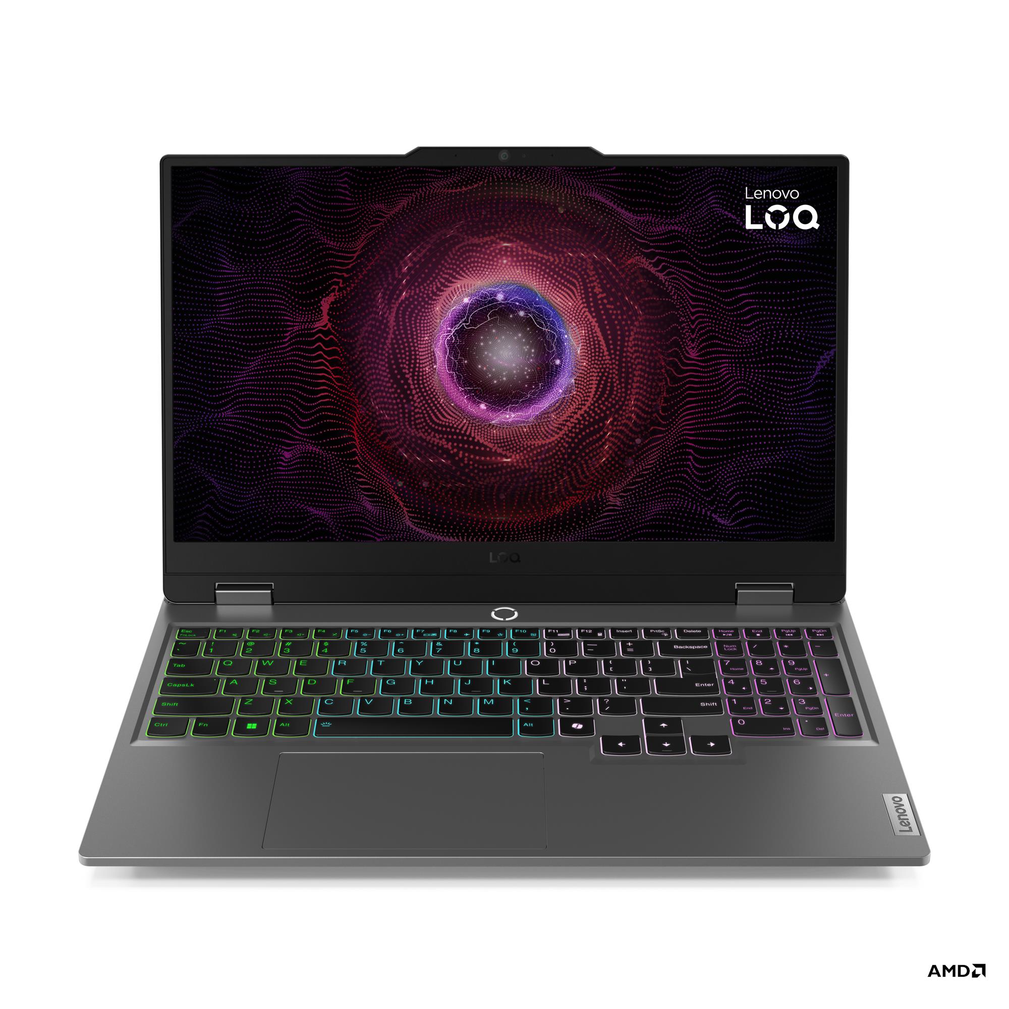 Lenovo LOQ/ 15ARP9/ R5-7235HS/ 15, 6"/ FHD/ 24GB/ 512GB/ RTX 3050/ bez OS/ Gray/ 2R 