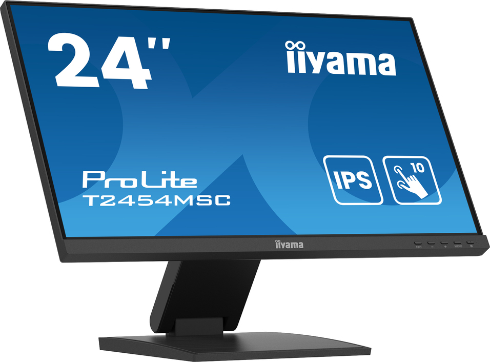 24" iiyama T2454MSC-B2AG - IPS, FHD, USB, repro 