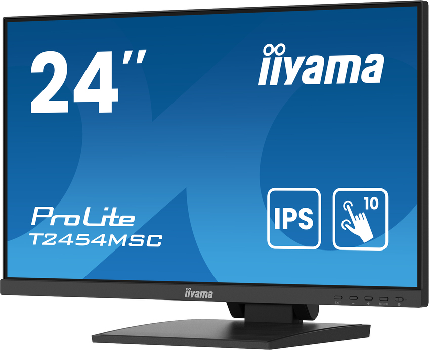 24" iiyama T2454MSC-B2AG - IPS, FHD, USB, repro 