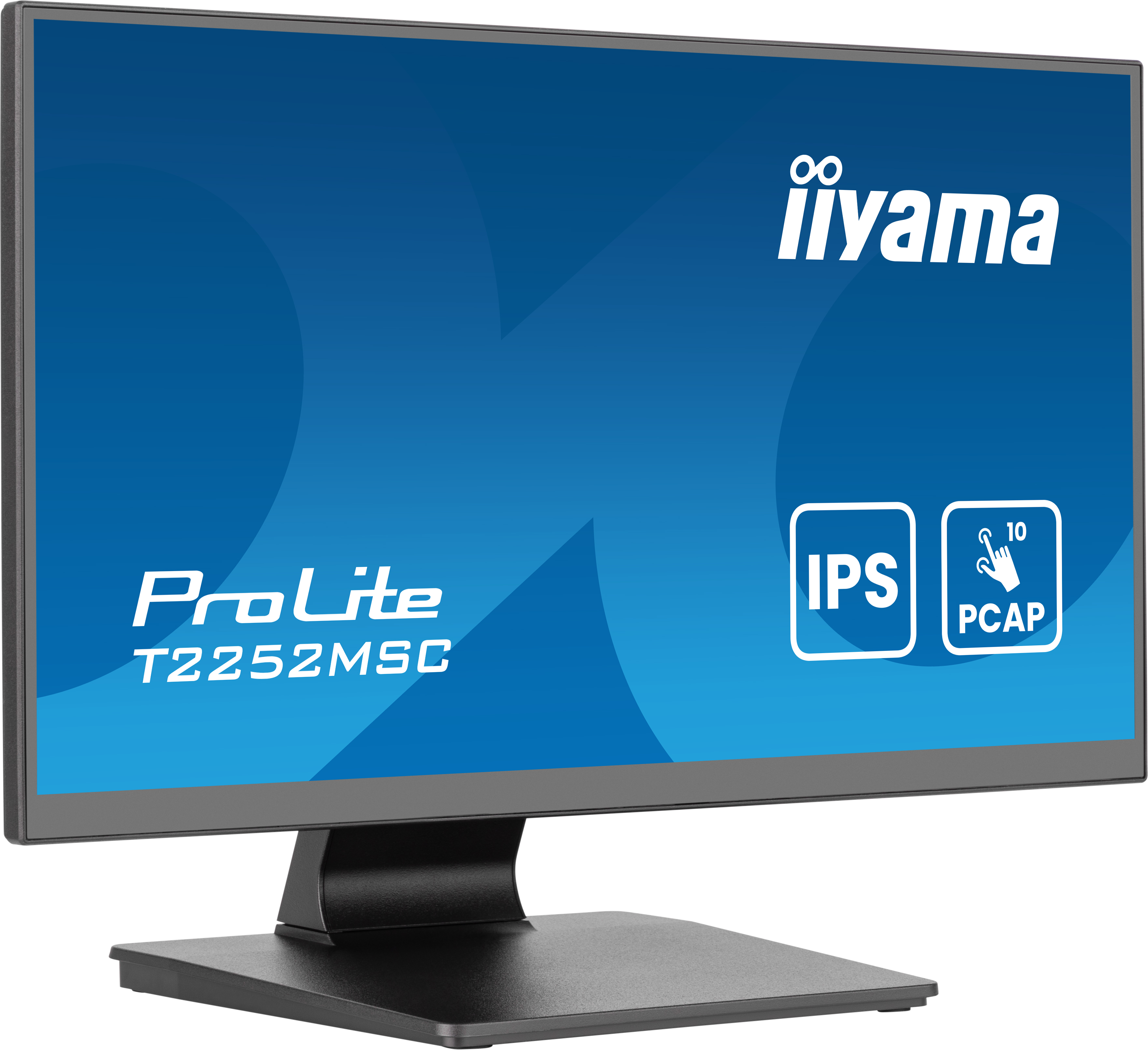 22" LCD iiyama T2252MSC-B2AG-IPS, FHD, 10P,  