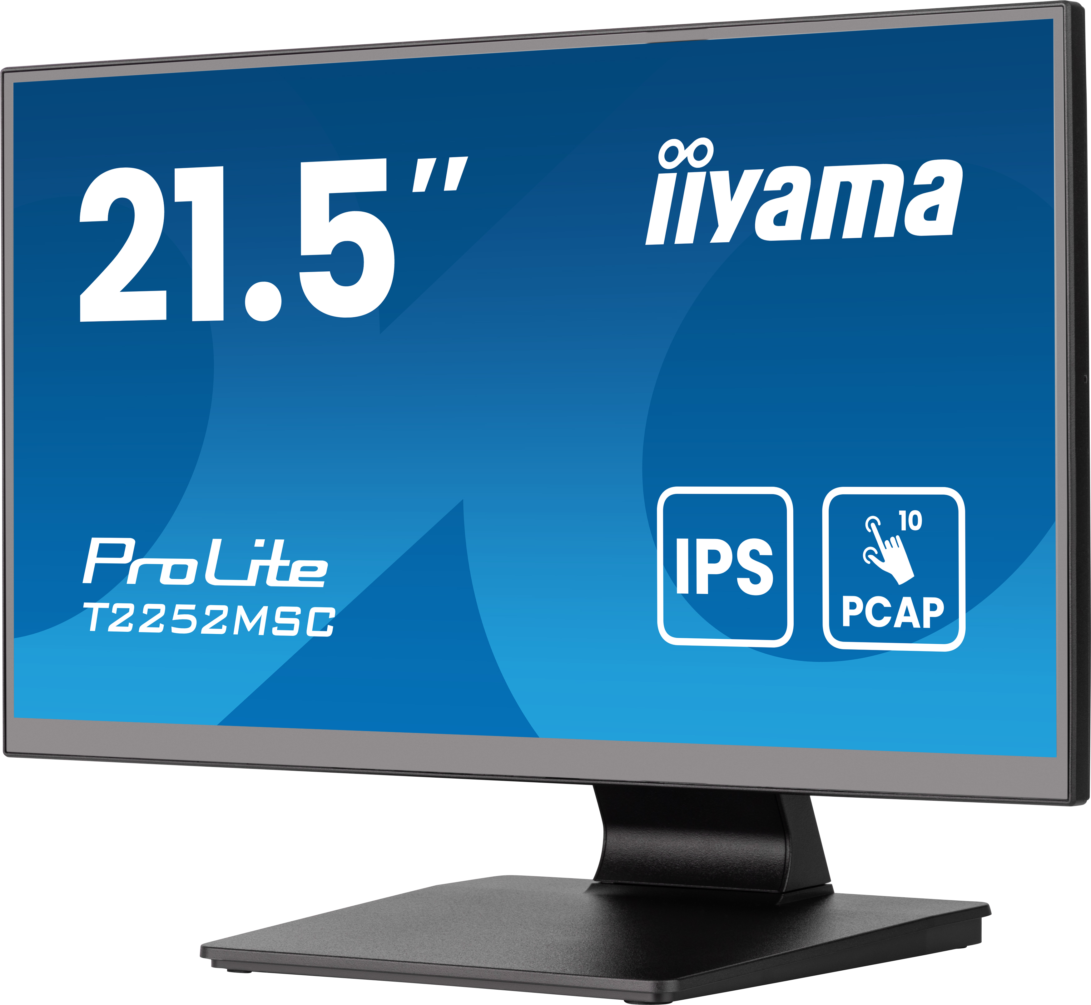22" LCD iiyama T2252MSC-B2AG-IPS, FHD, 10P,  