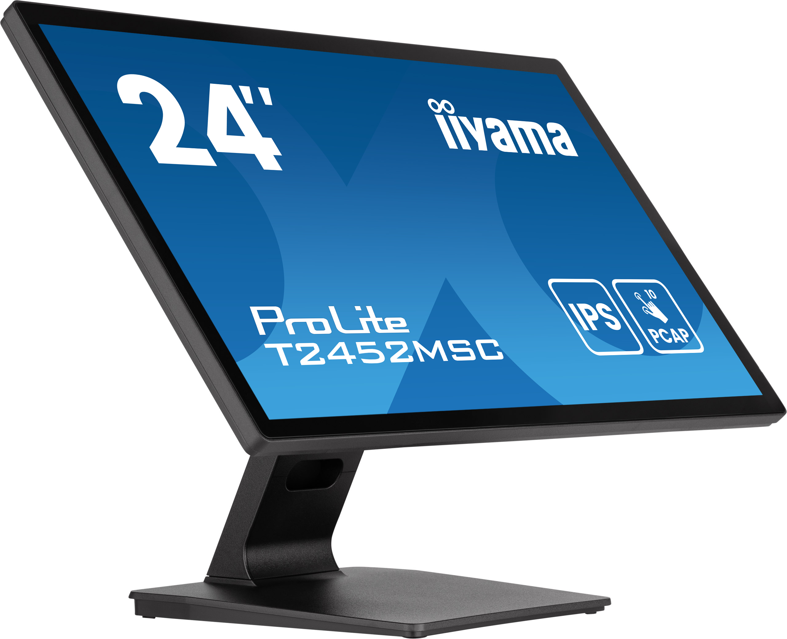 24" LCD iiyama T2452MSC-B1AG-IPS, FHD, 10P 