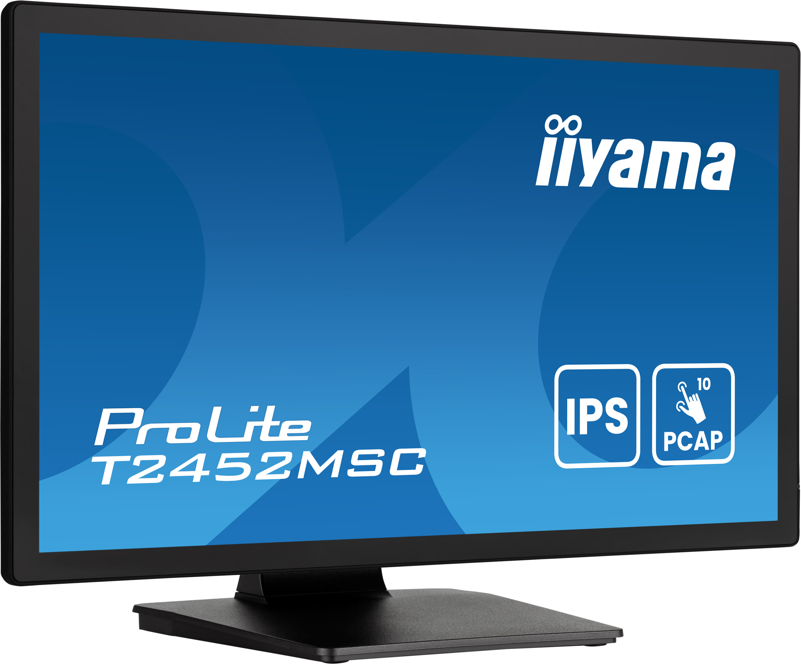 24" LCD iiyama T2452MSC-B1AG-IPS, FHD, 10P 