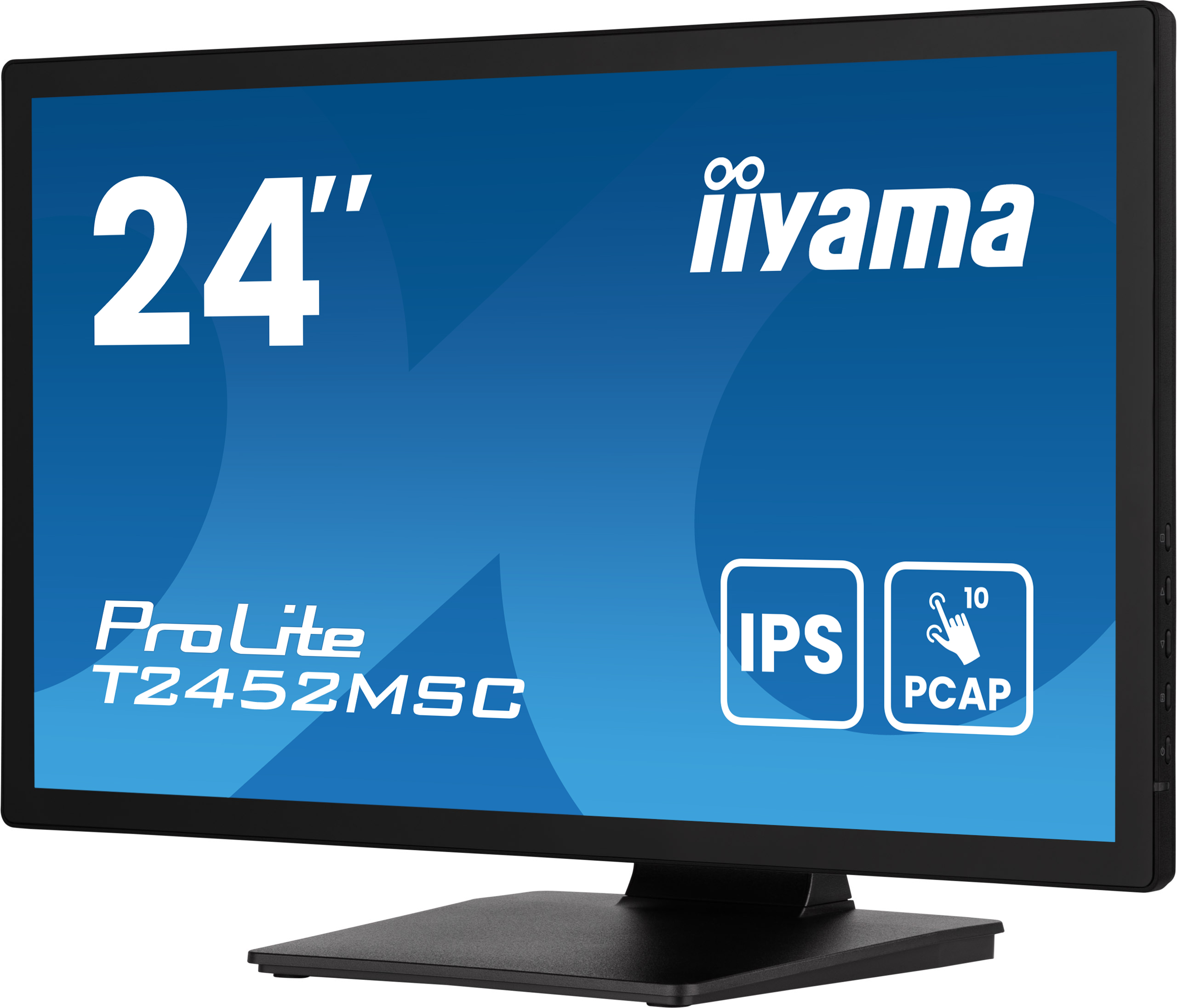 24" LCD iiyama T2452MSC-B1AG-IPS, FHD, 10P 