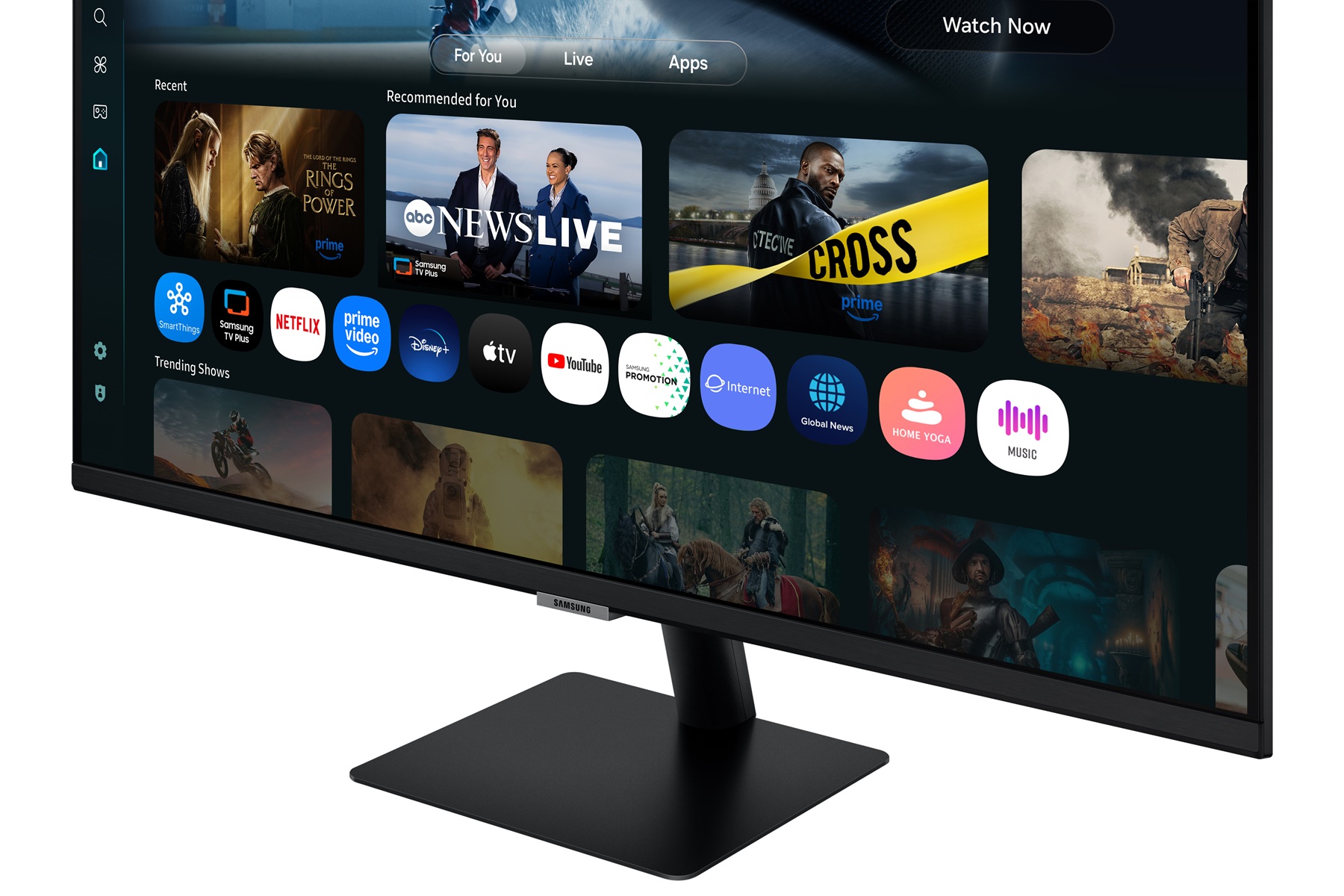 Samsung Smart Monitor/ M70F/ 32"/ VA/ 4K UHD/ 60Hz/ 4ms/ Čierna/ 2R 